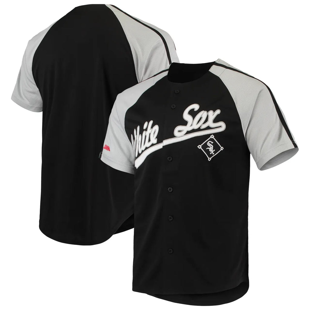 black Chicago White Sox Gray Jersey - Hình 2