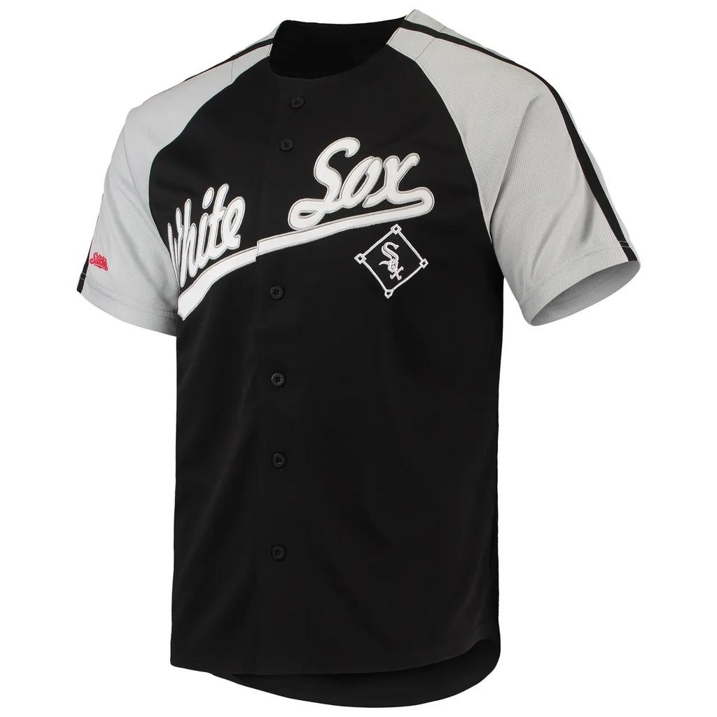 black Chicago White Sox Gray Jersey - Hình 3