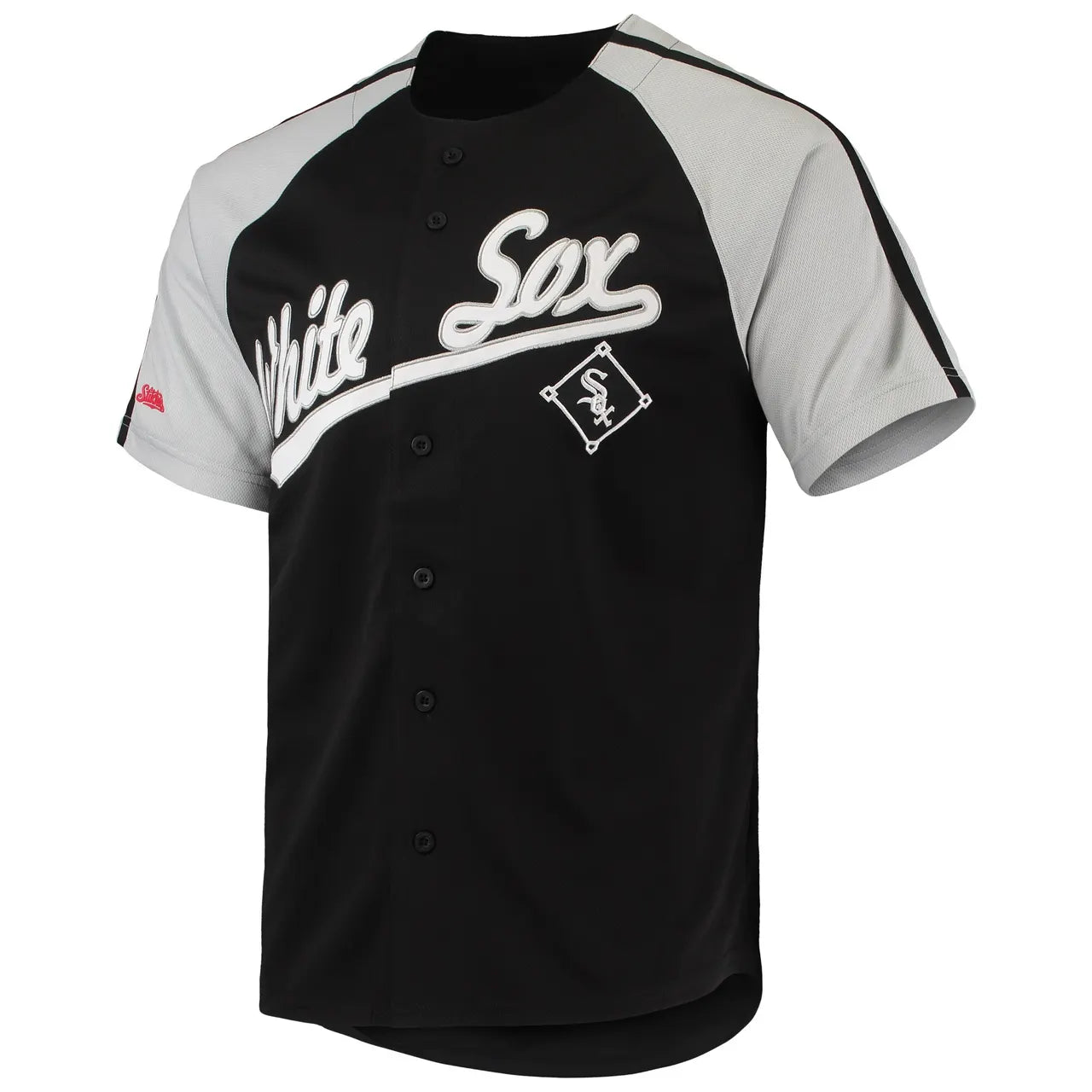 black Chicago White Sox Gray Jersey - Hình 3