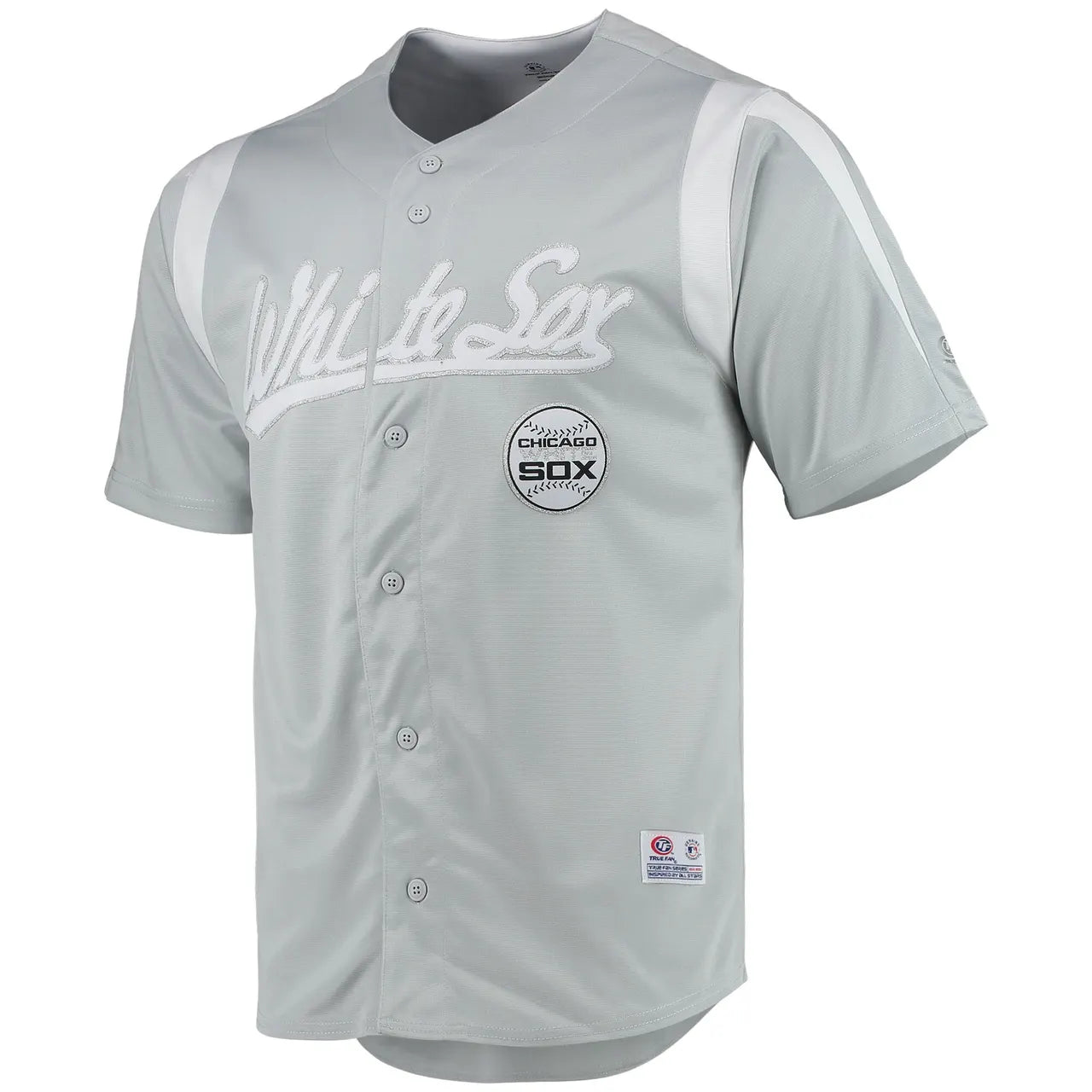 Chicago White Sox Gray Jersey true - Hình 3