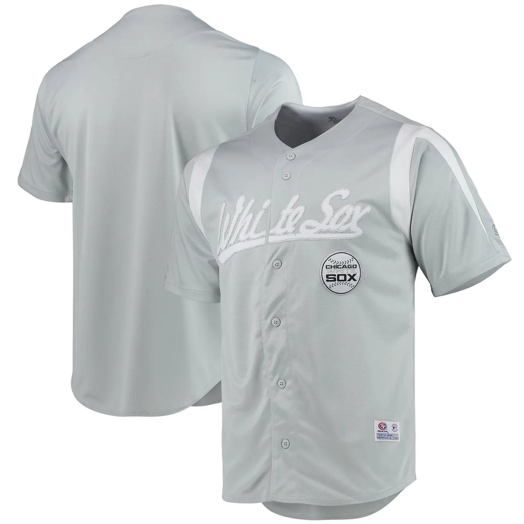 Chicago White Sox Gray Jersey true - Hình 2