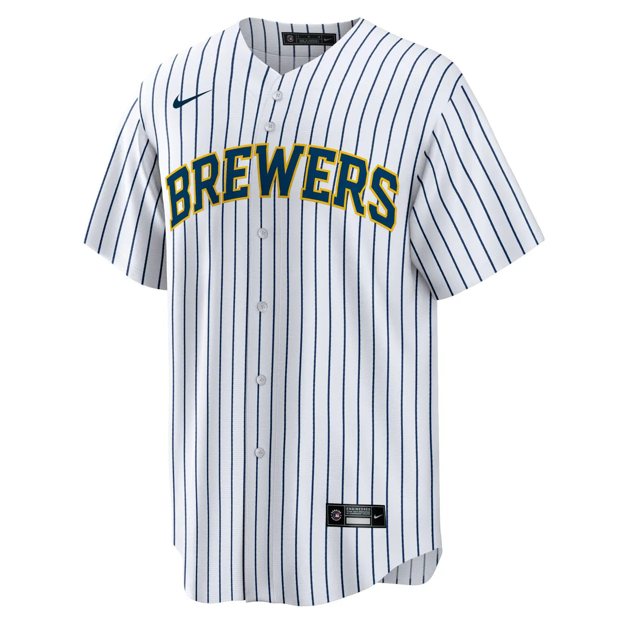 Yelich Brewers Gray Jersey nike authentic - Hình 11