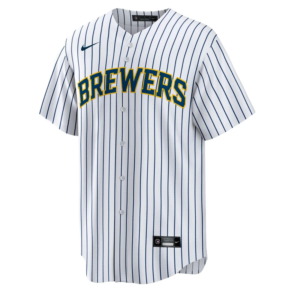 nike authentic Yelich Brewers Navy Jersey - Hình 11