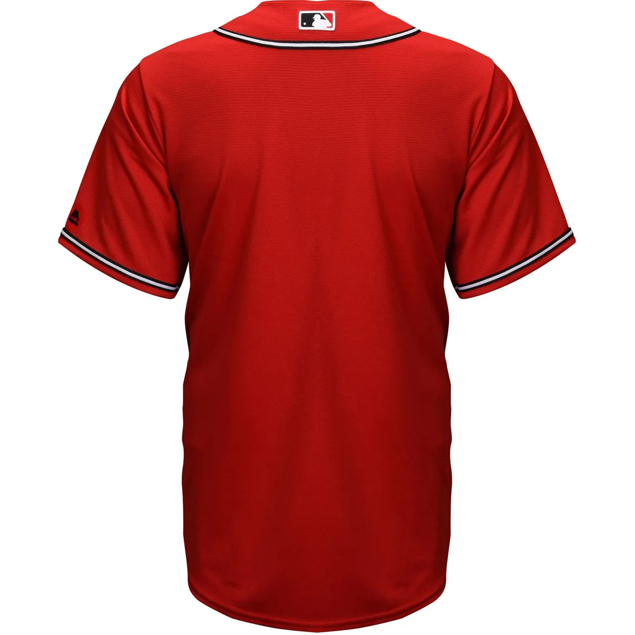Majestic Los Rojos Red Jersey - Hình 4