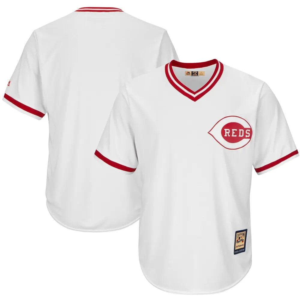 Reds White Throwback Jersey