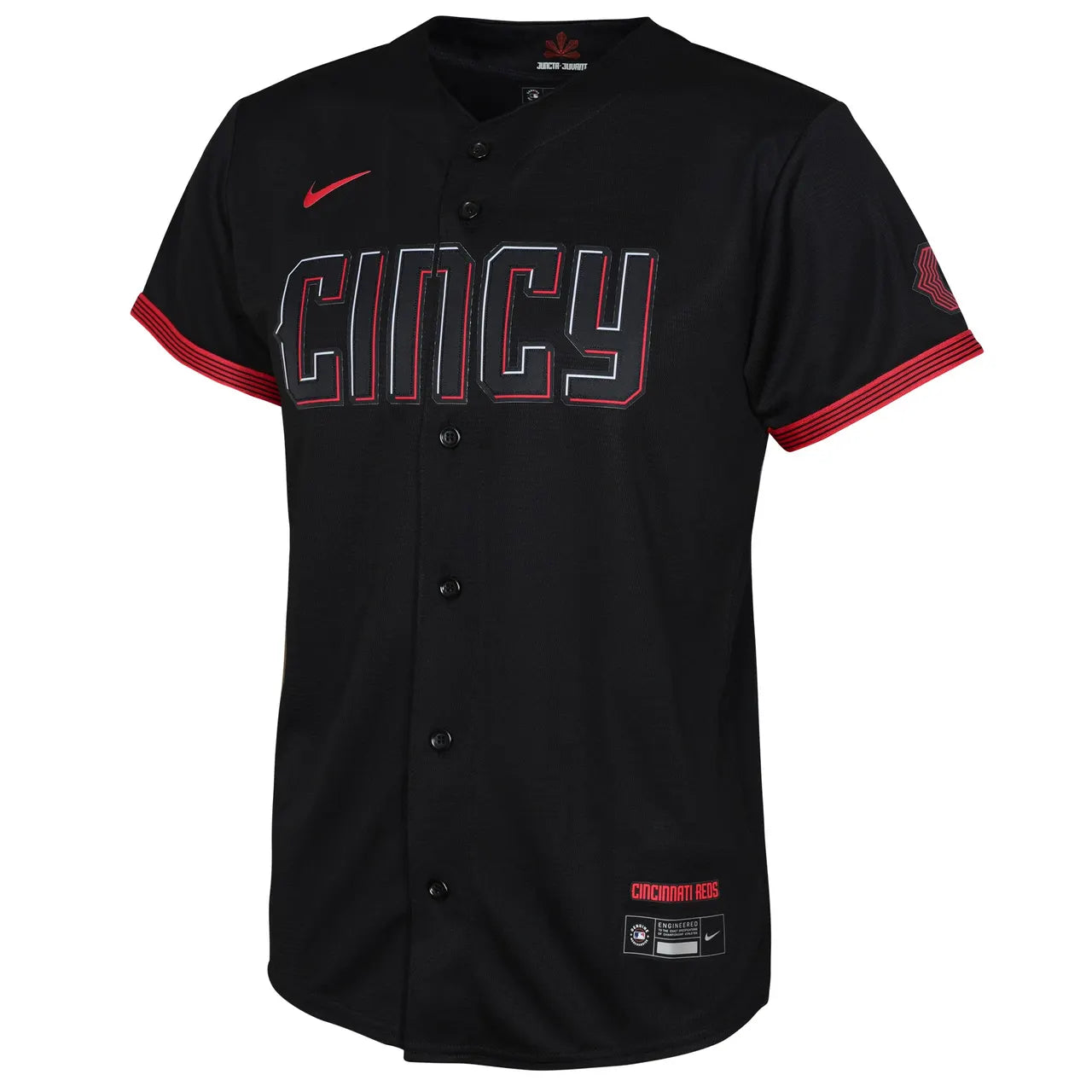 cincinnati Reds Black Jersey Nike - Hình 2