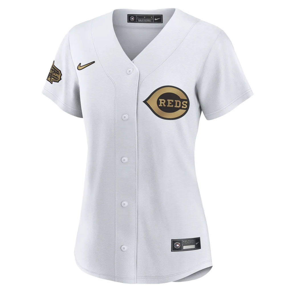 Reds Women's White Replica Jersey - Hình 3