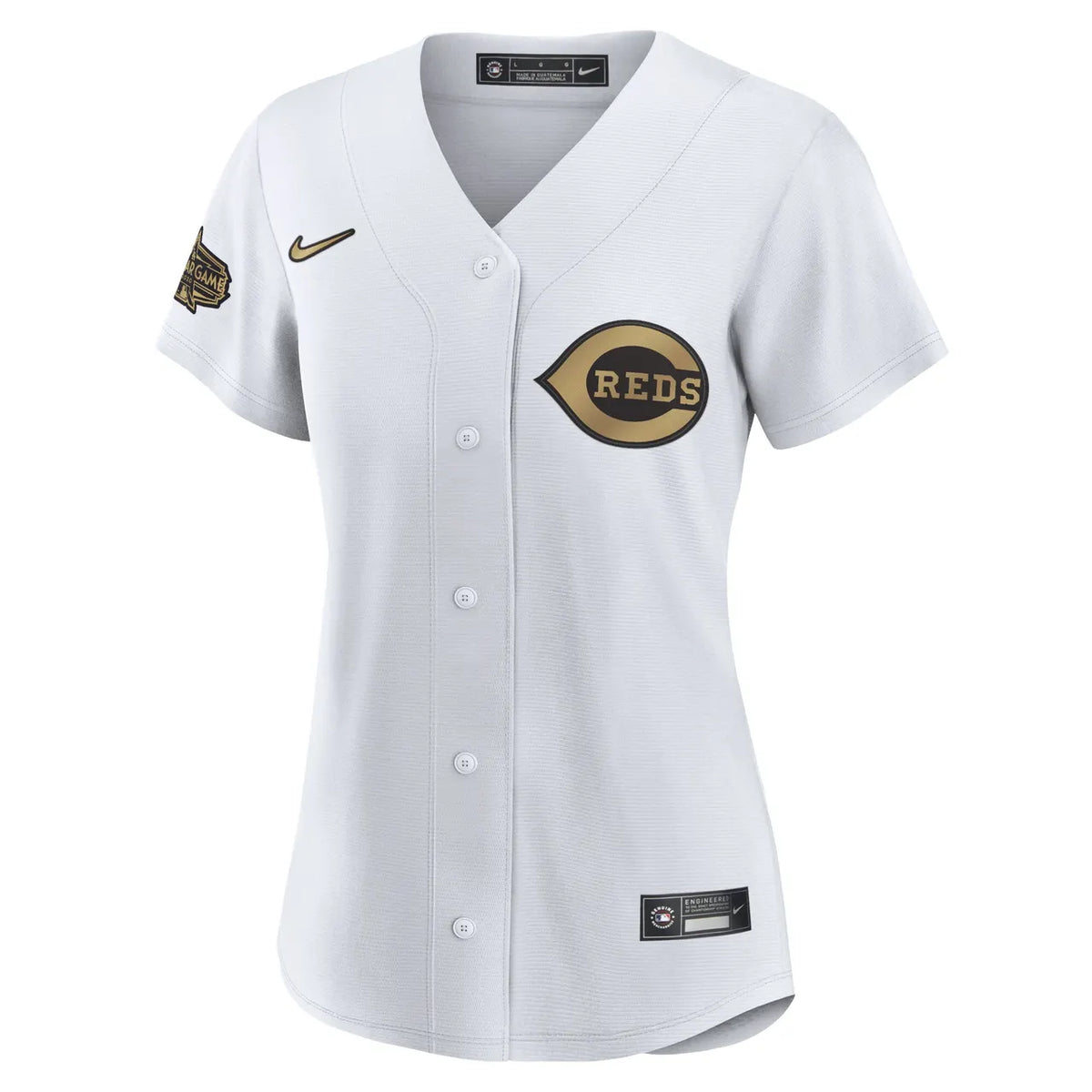 Reds Women's White Replica Jersey - Hình 3