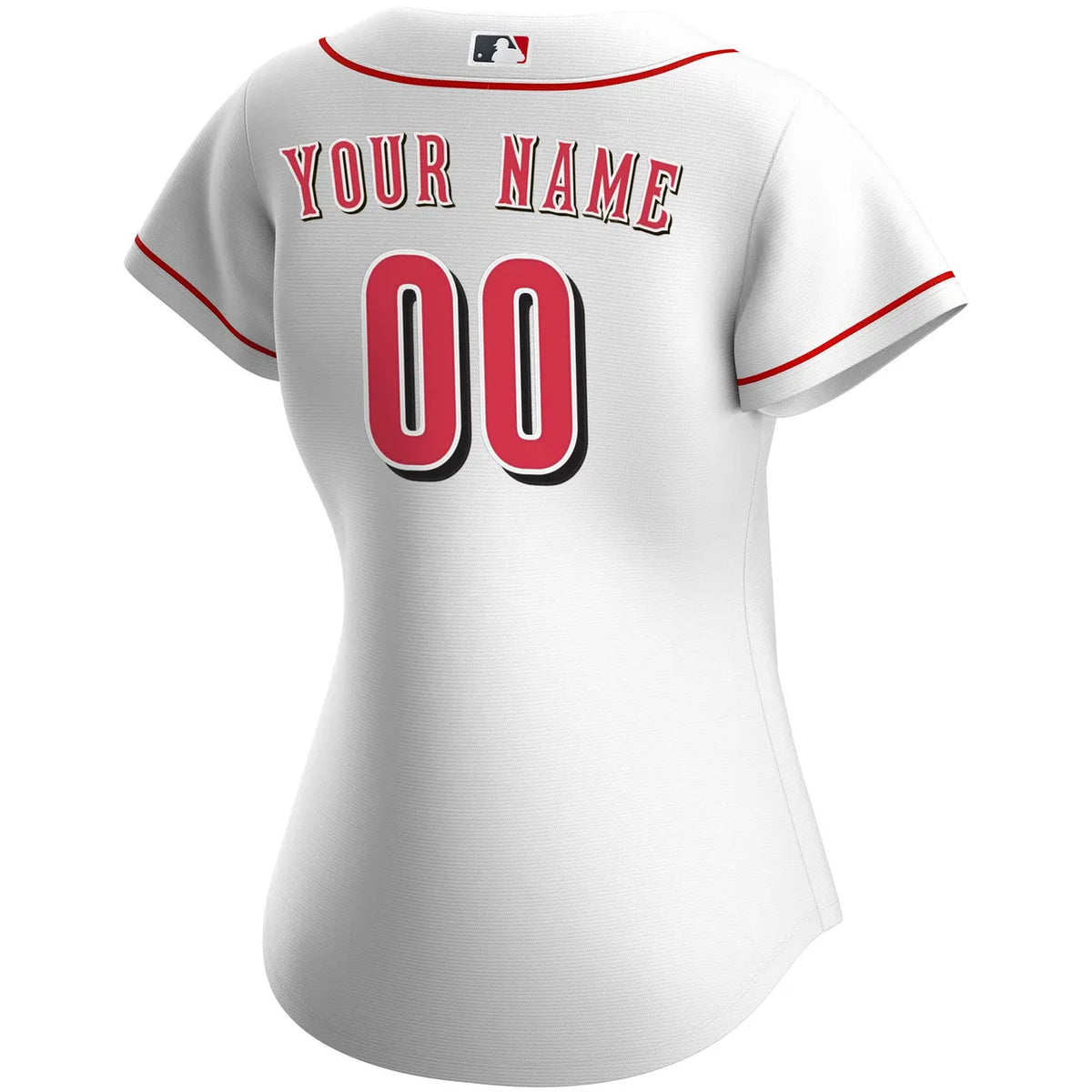 Reds White Custom Jersey - Hình 4