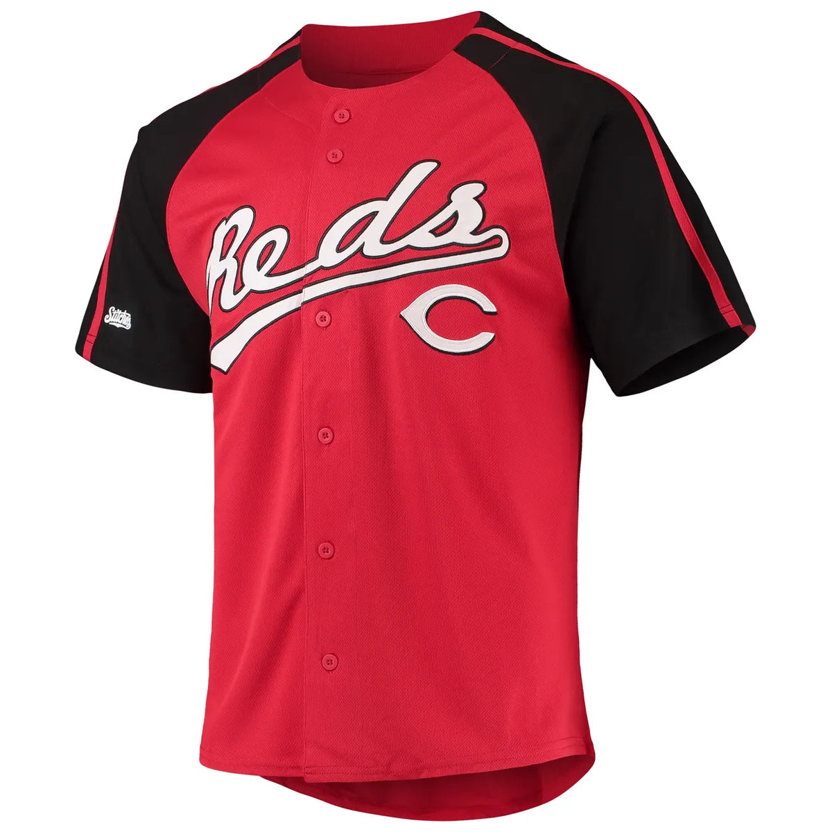 Cincinnati Reds Stitches Red Jersey - Hình 3