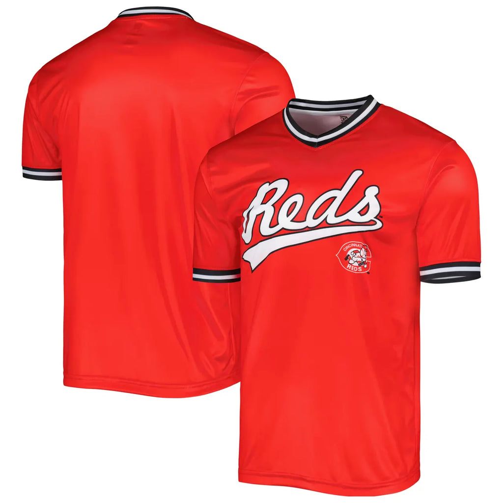 Reds Throwback Jersey Majestic - Hình 2