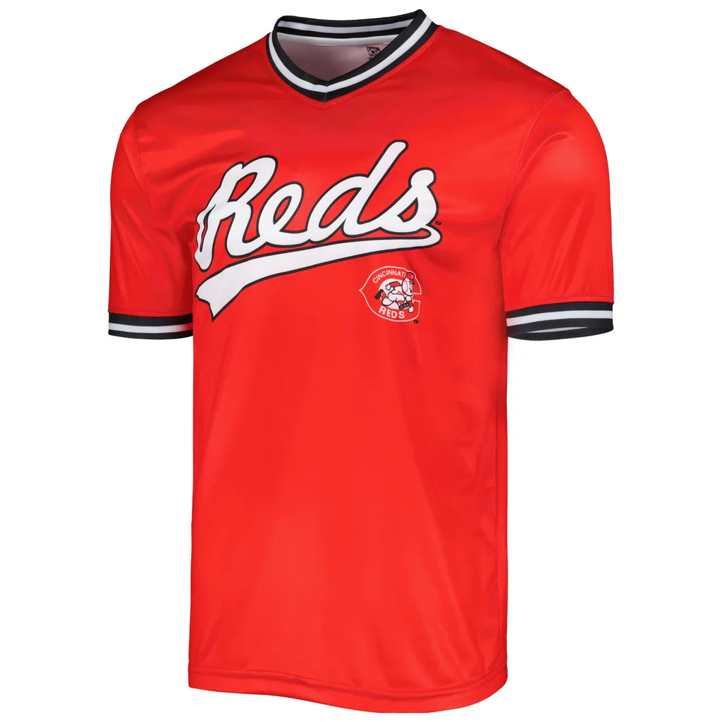 Reds Throwback Jersey Majestic - Hình 3