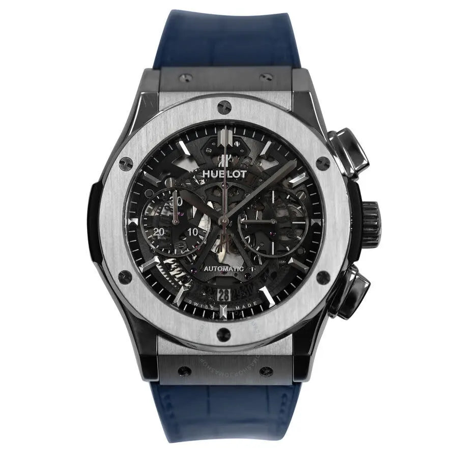 Hublot Blue Strap Skeleton