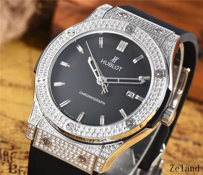 Hublot Black Rubber Diamond