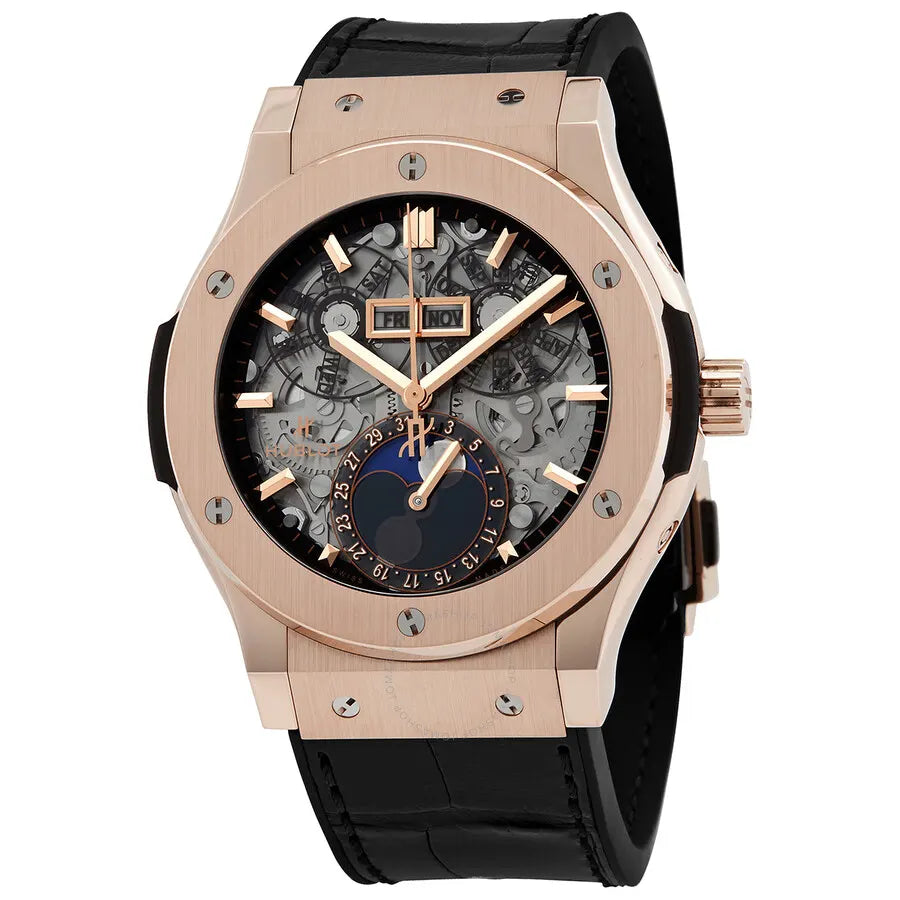 Hublot Rose Gold Skeleton dial