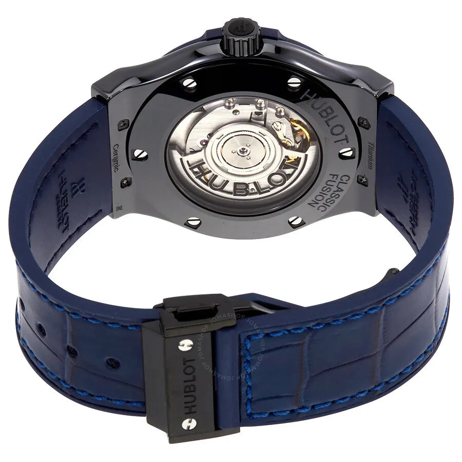 Hublot Blue Leather Titanium - Hình 3