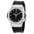 Hublot Black Leather Steel 42mm