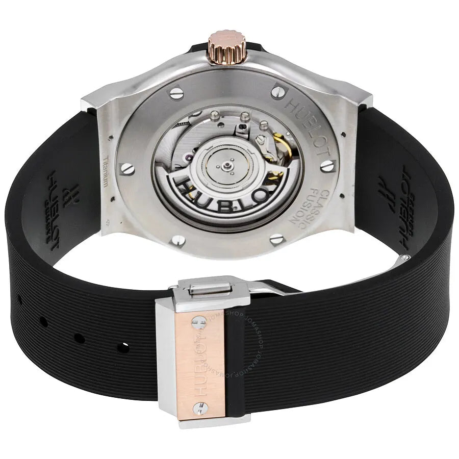 classic Hublot Black Dial Rose Gold - Hình 3