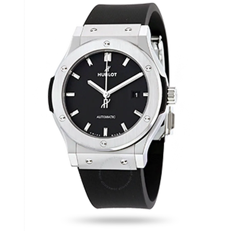 Hublot Black Dial Steel Rubber - Hình 4