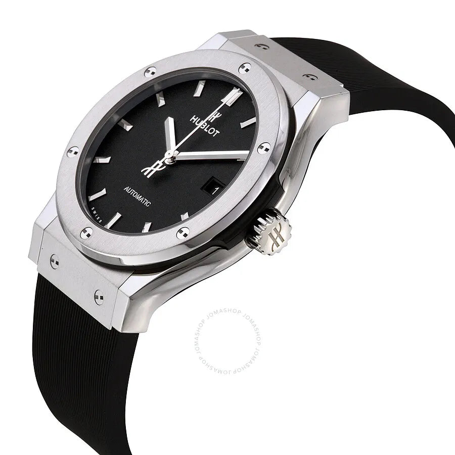 Hublot Black Dial Steel Rubber - Hình 2