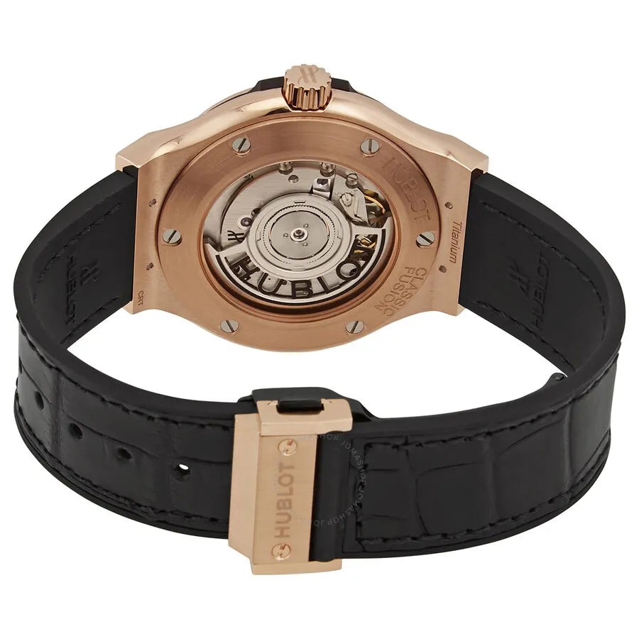 classic Hublot Rose Gold Diamond - Hình 3