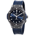 Hublot Blue Leather Watch