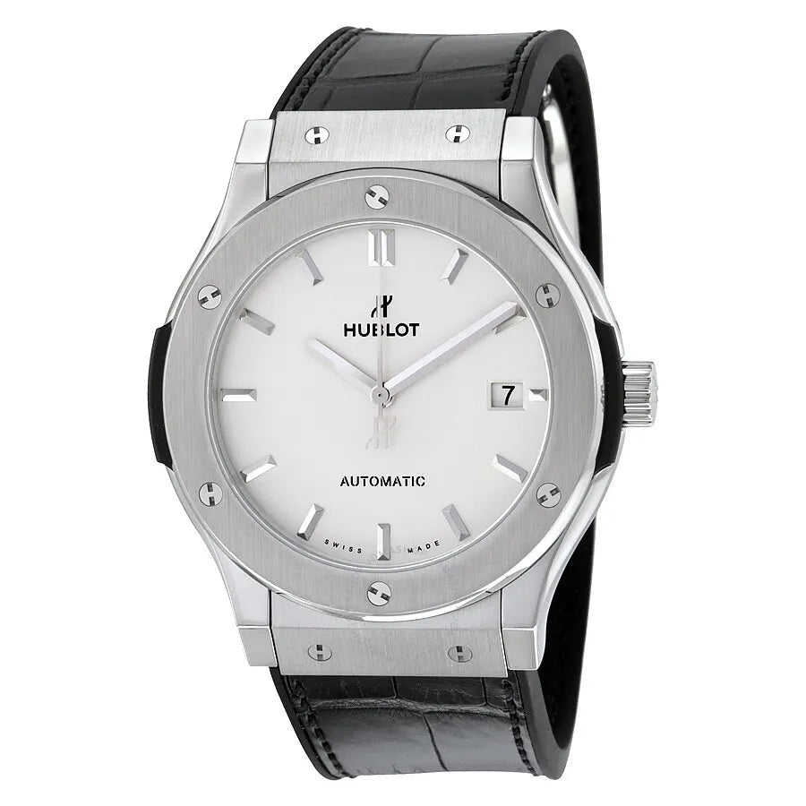 Hublot Classic Fusion White Dial black