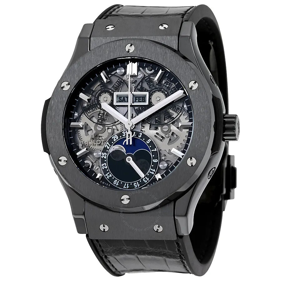 Hublot Black Ceramic Skeleton
