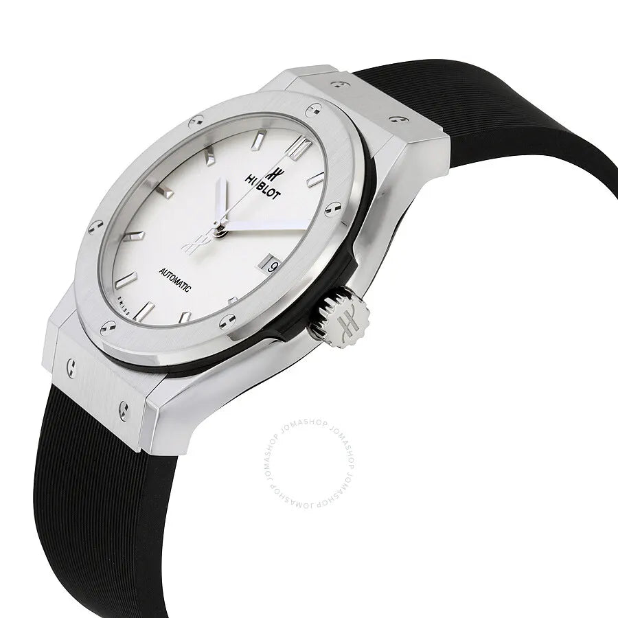 Hublot White Dial Rubber - Hình 2