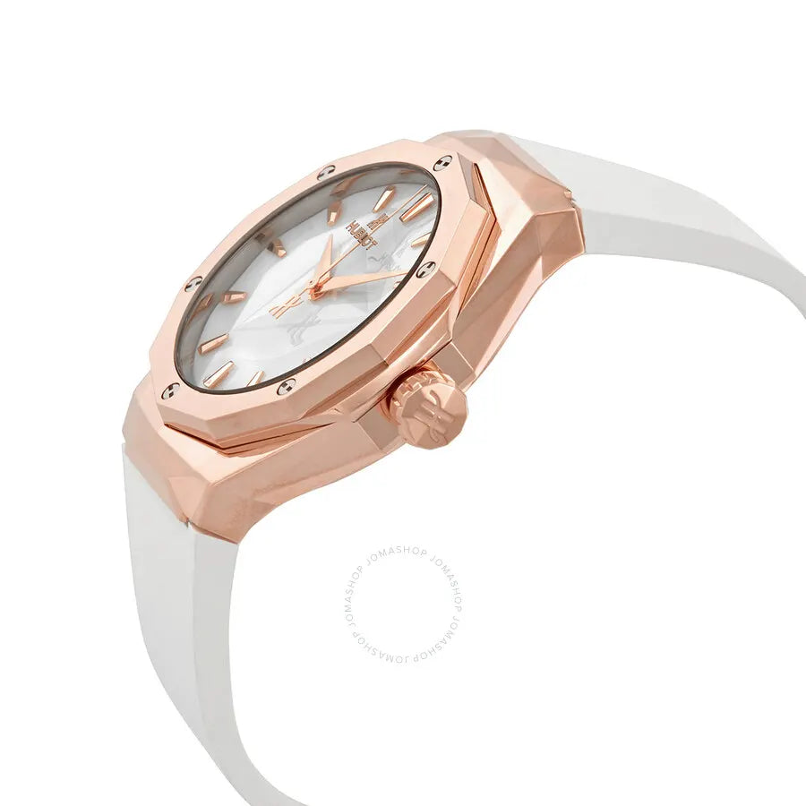 Hublot Rose Gold White Dial - Hình 2