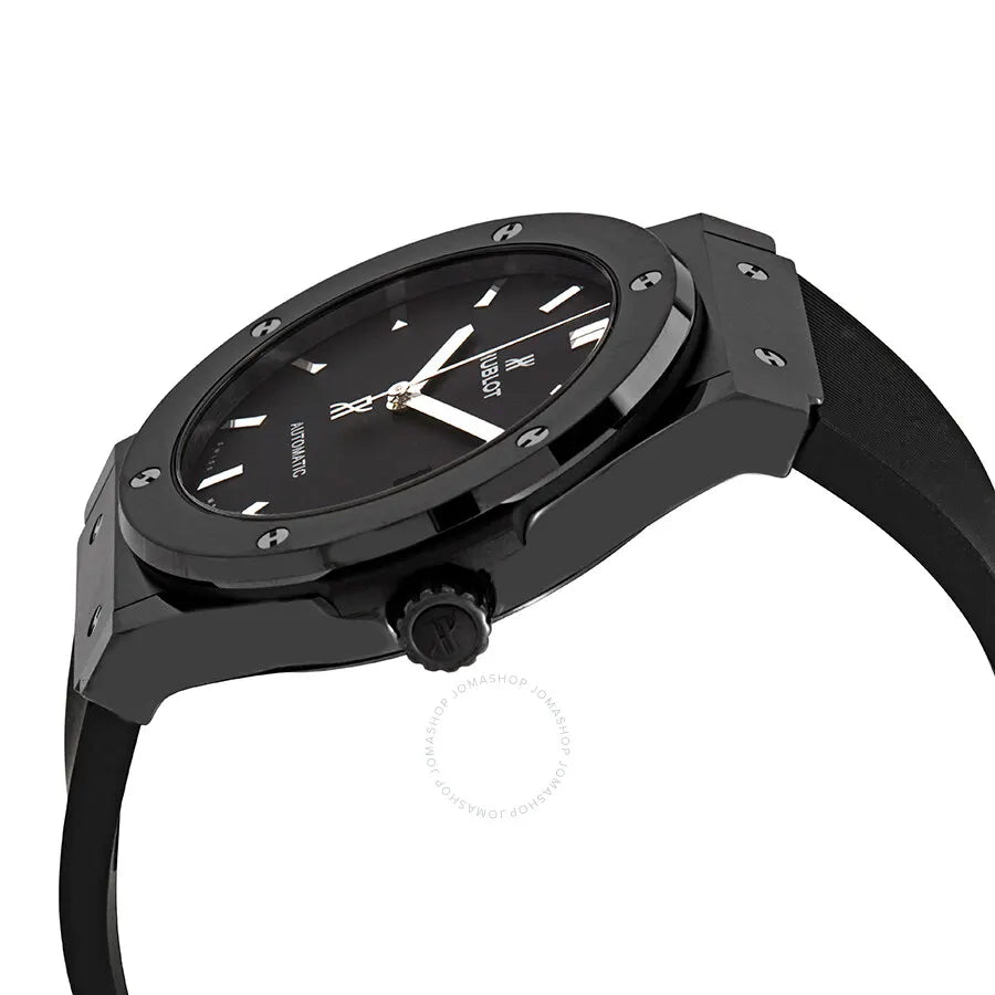 classic Hublot All Black Rubber