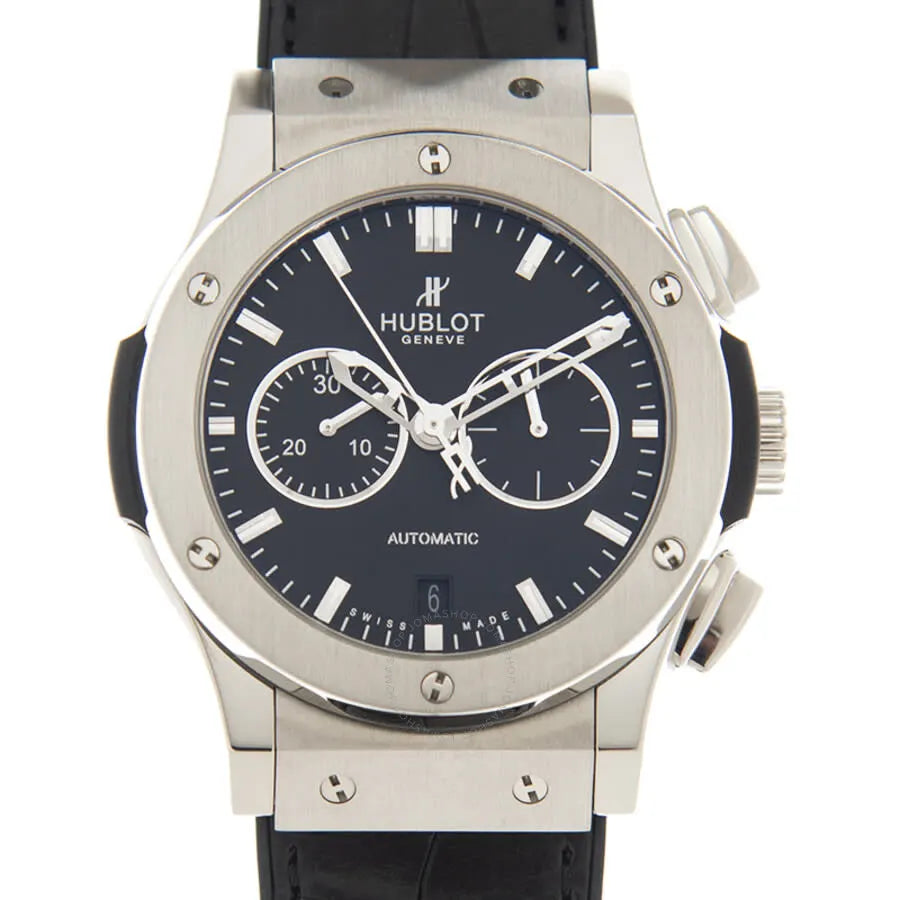 classic Hublot Black Dial Chronograph
