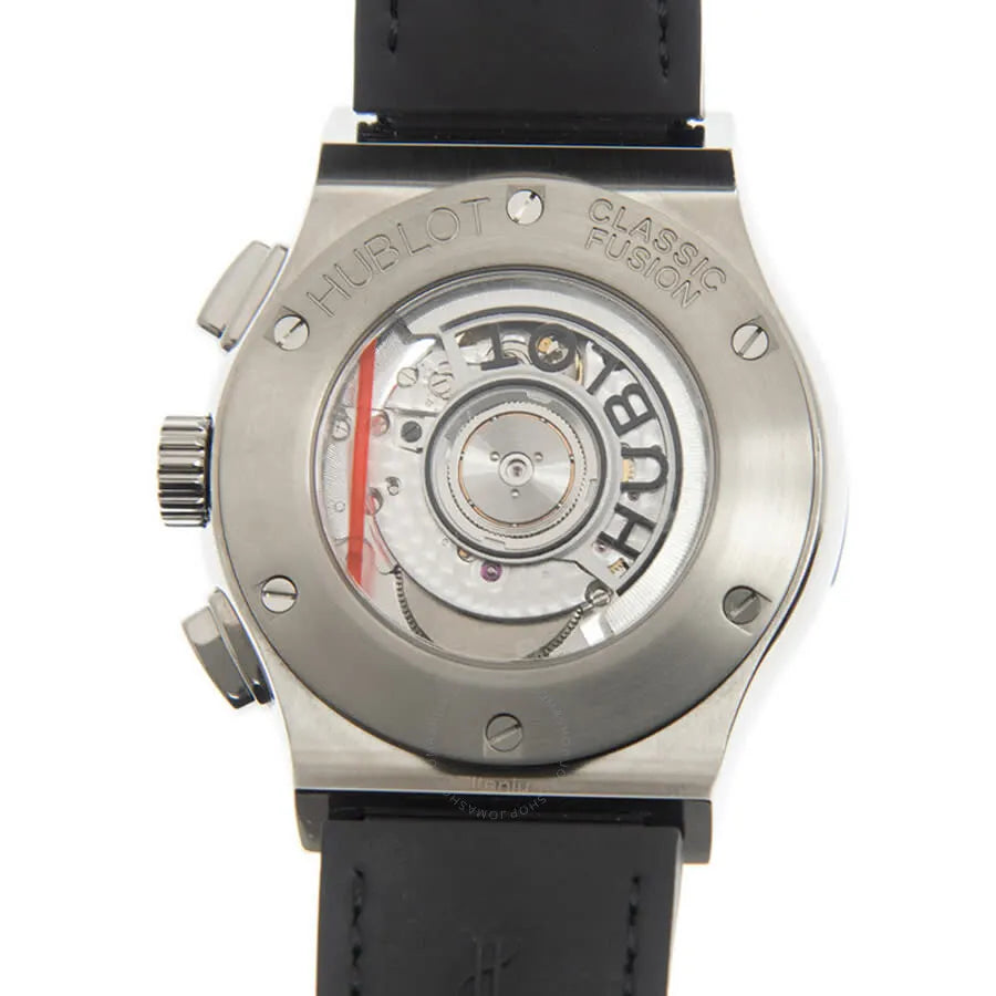 classic Hublot Black Dial Chronograph - Hình 4