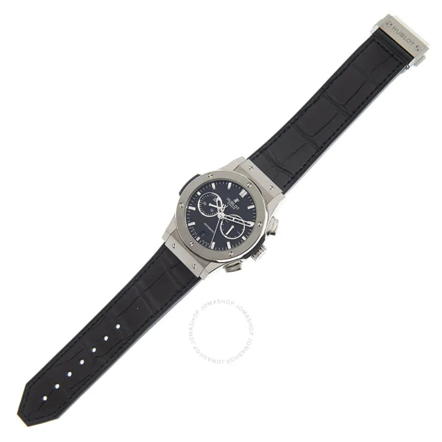 classic Hublot Black Dial Chronograph - Hình 3