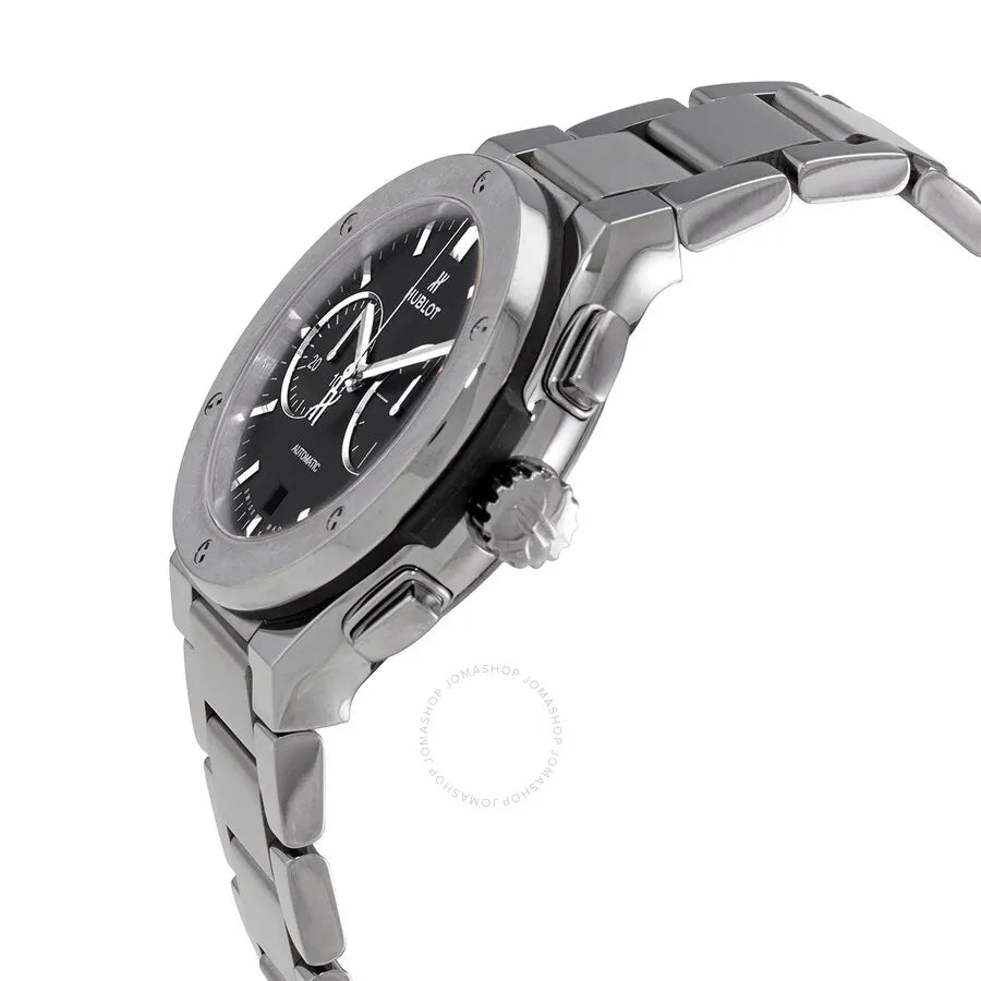 Hublot Black Dial Steel Chronograph - Hình 2