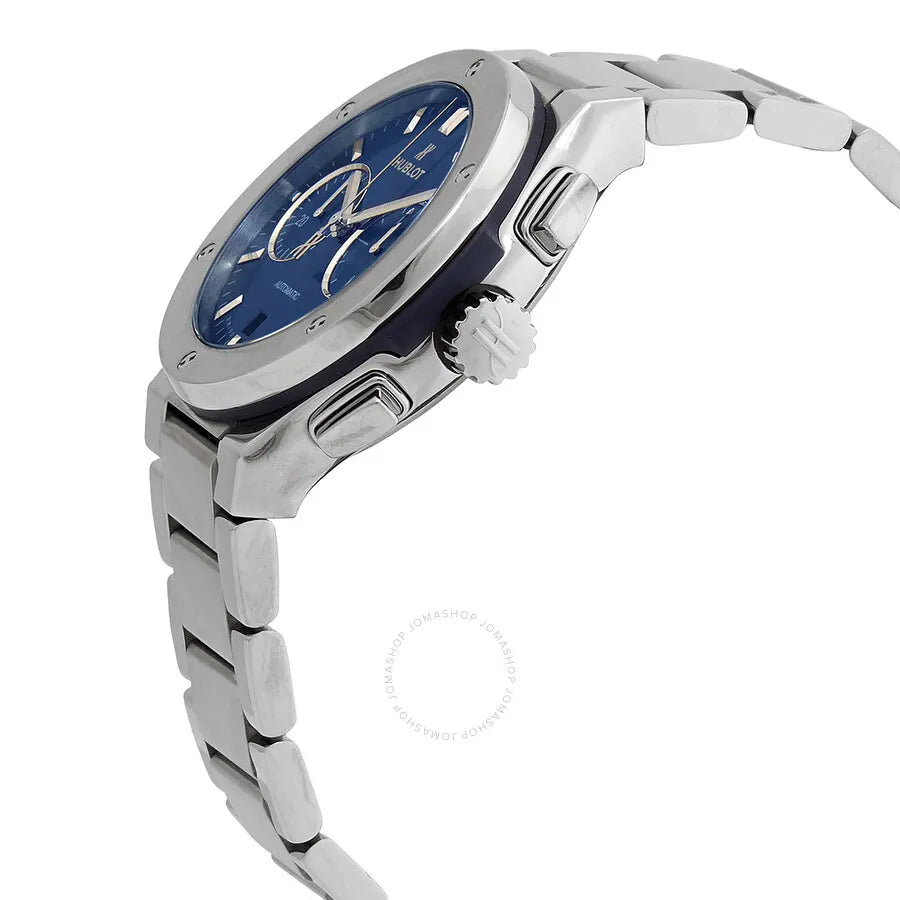 Hublot Blue Chronograph Steel - Hình 2