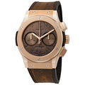 Hublot Gold Brown Chronograph
