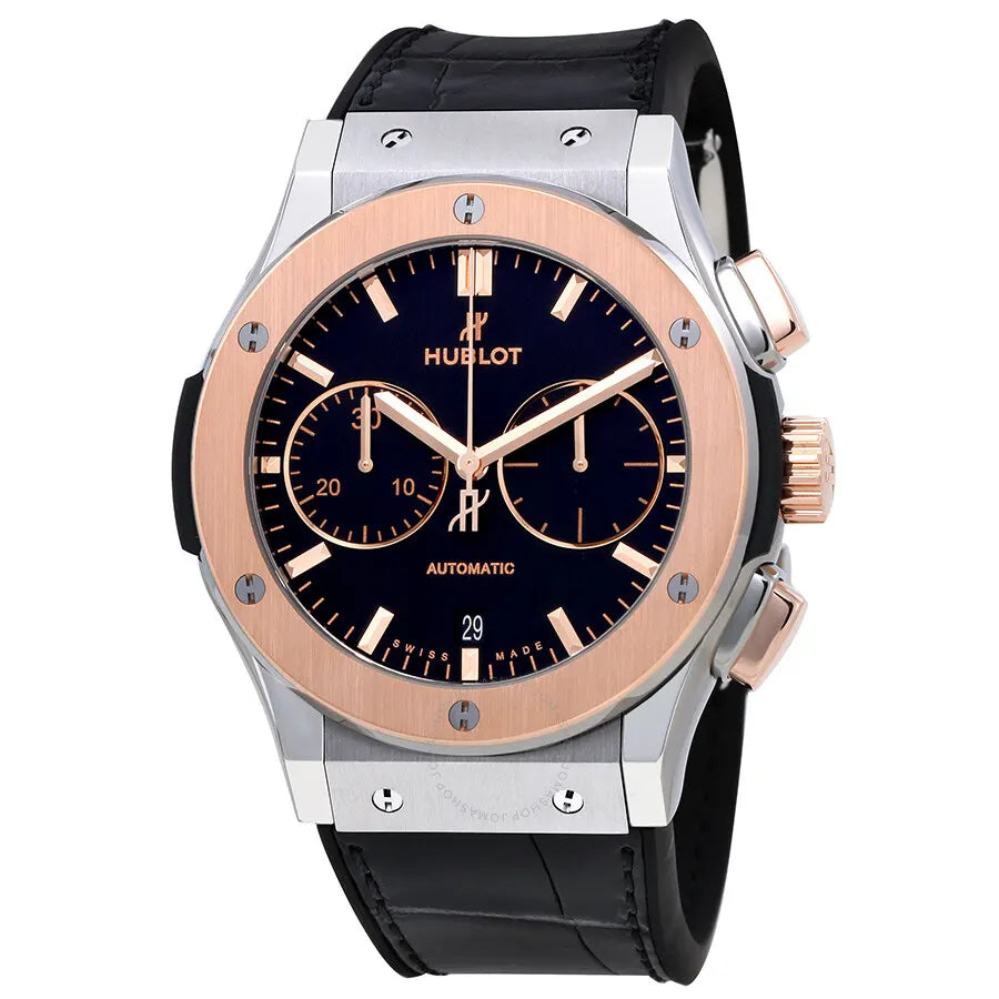 Hublot Titanium Rose Gold Black