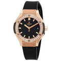Hublot Rose Gold Diamond Black