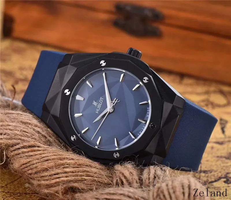 Hublot Black Faceted Case - Hình 5