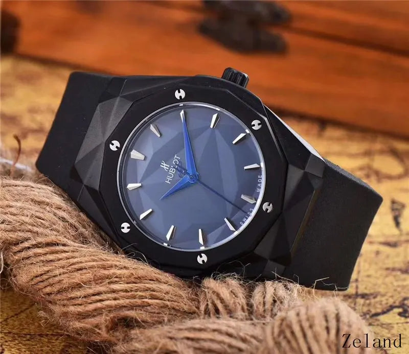 Hublot Black Faceted Case