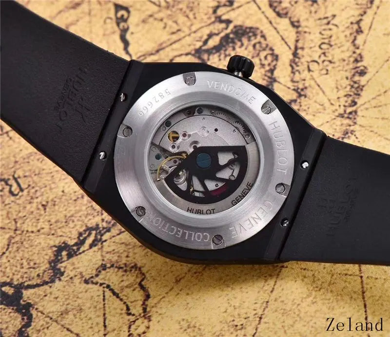 Hublot Faceted Black Watch - Hình 3