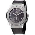 Hublot Titanium Black Leather classic