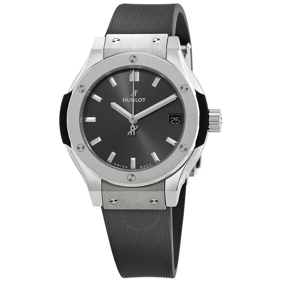 Hublot Grey Dial Rubber Strap