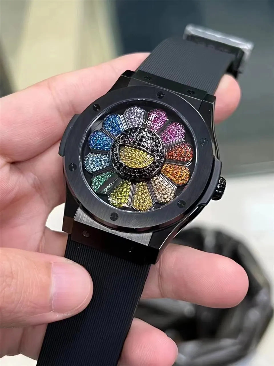 Hublot Black Magic Rainbow - Hình 3