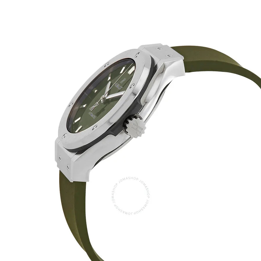 Hublot Green Dial Rubber - Hình 2