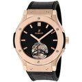 black Hublot Rose Gold Tourbillon