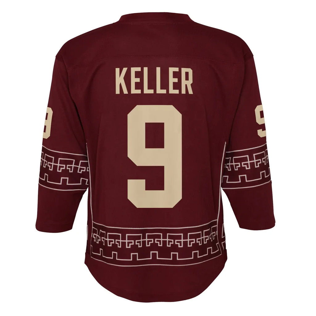 Keller Coyotes Burgundy Jersey - Hình 4