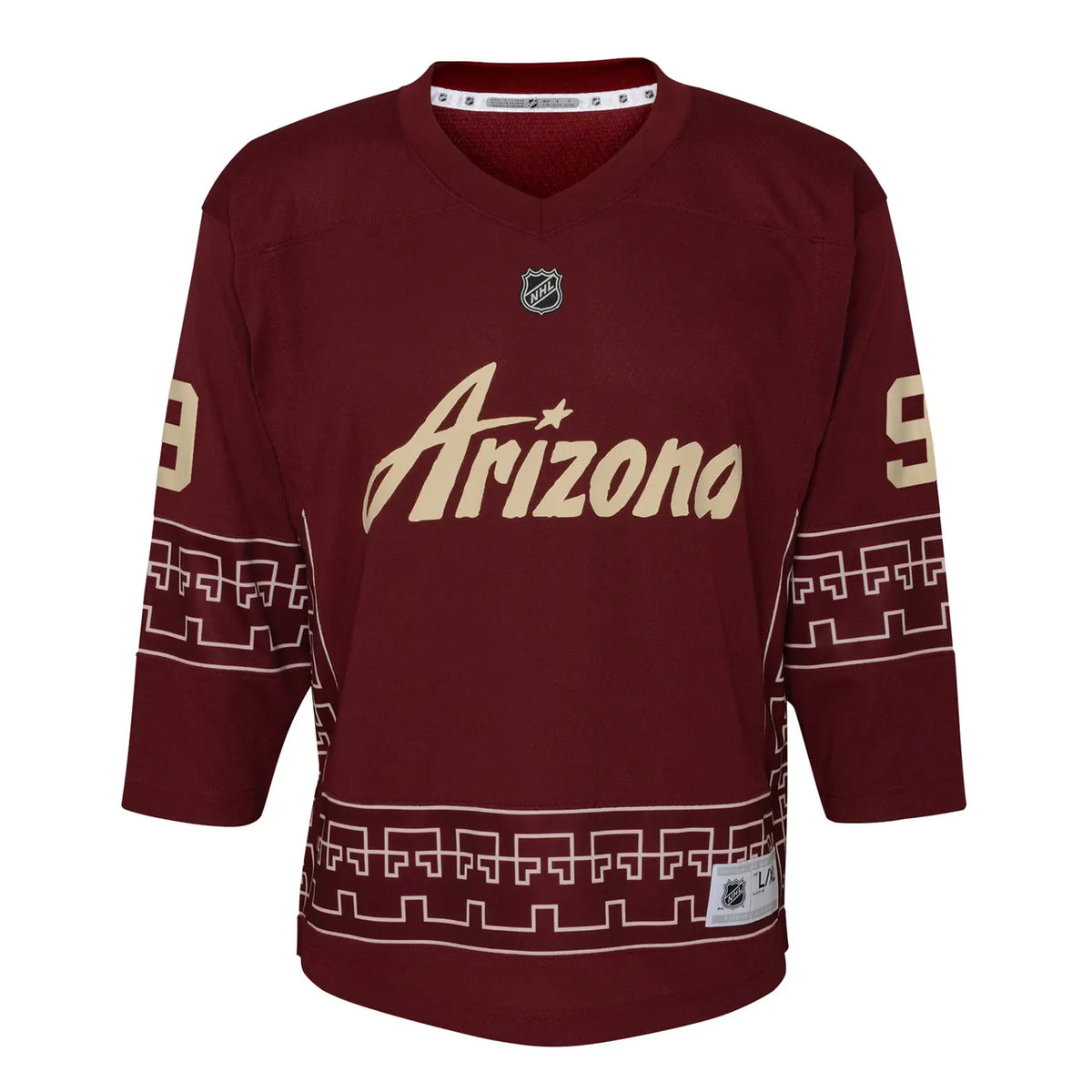 Keller Coyotes Burgundy Jersey - Hình 3