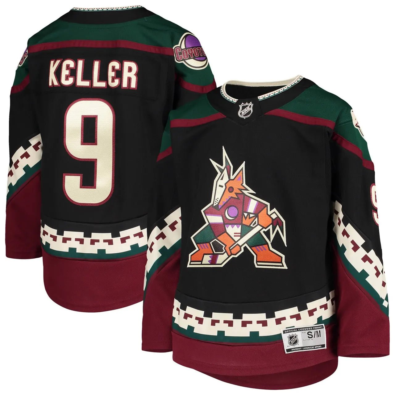 Keller Coyotes Black Jersey - Hình 2